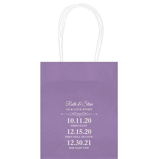Our Love Story Mini Twisted Handled Bags